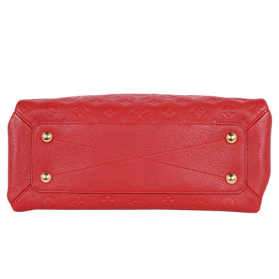 Empriente Vosges Leather Shoulder Bag Medium Red