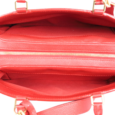 Empriente Vosges Leather Shoulder Bag Medium Red