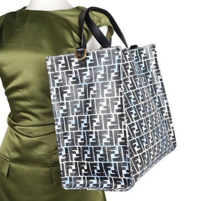 Joshua Vides Zucca Coated Canvas Cloudy Shopper Satchel