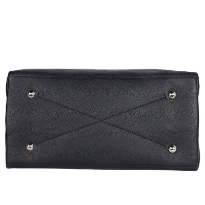 Mahina Leather Carmel Hobo Black