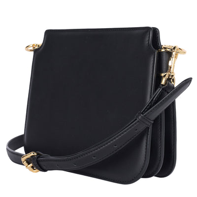 Vitello King Luxor Fendi Touch Shoulder Bag Black