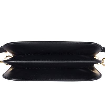 Vitello King Luxor Fendi Touch Shoulder Bag Black