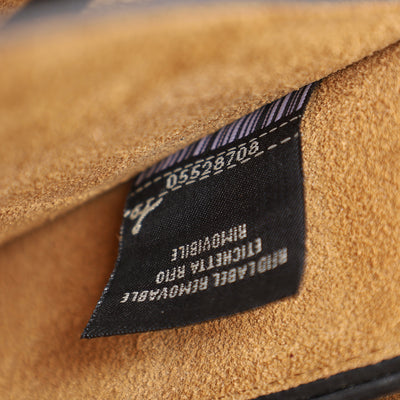 Vitello King Luxor Fendi Touch Shoulder Bag Black