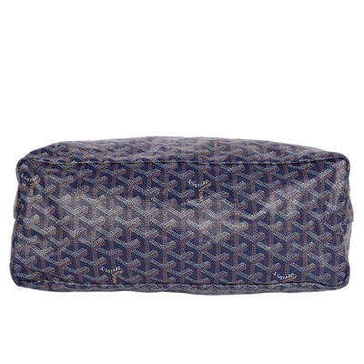 Goyardine St.Louis PM Shoulder Bag Tote Blue