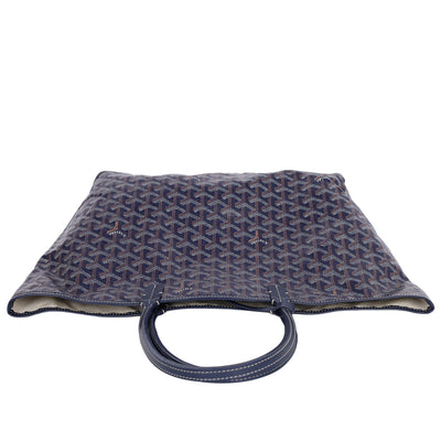 Goyardine St.Louis PM Shoulder Bag Tote Blue