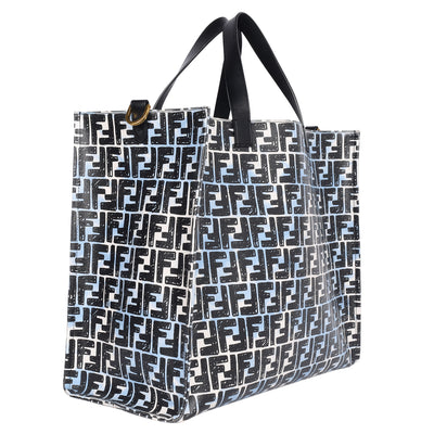 Joshua Vides Zucca Coated Canvas Cloudy Shopper Satchel