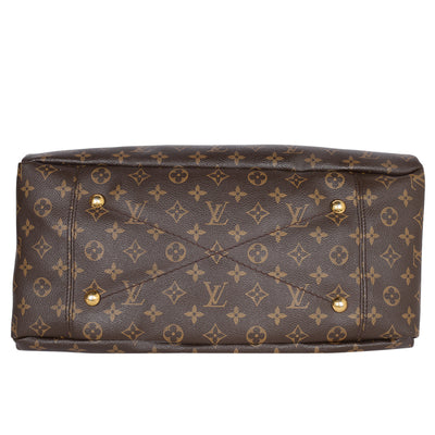 Artsy MM Monogram Leather Shoulder Bag