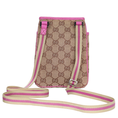 GG Canvas Web Crossbody Bag