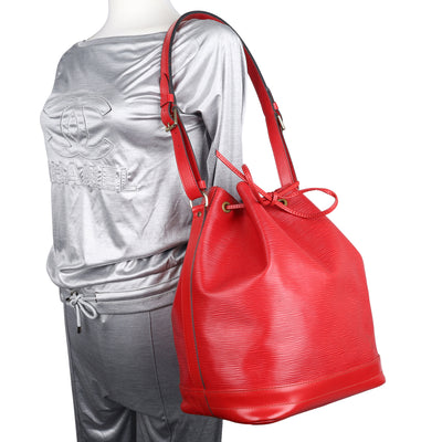 LV Epi Leather Noe GM Shoulder Bag