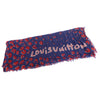 Cashmere Silk Sprouse Leopard Confetti Stole Denim