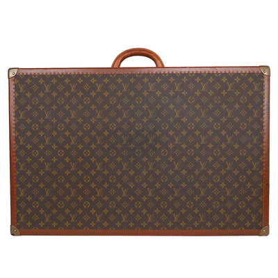 Monogram Alzer 80 Hard Case Trunk Weekend Travel Bag ( Replica Sunglasses Pre-Owned)