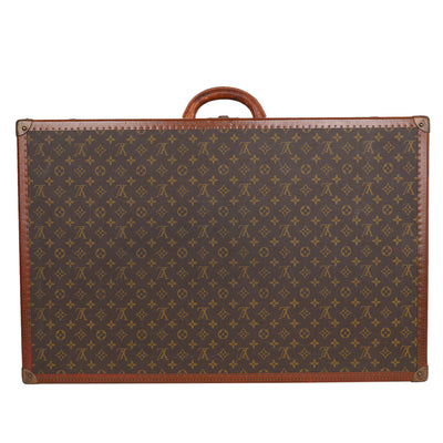 Monogram Alzer 80 Hard Case Trunk Weekend Travel Bag ( Replica Sunglasses Pre-Owned)