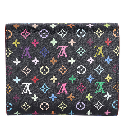 Monogram Multicolor Joey Wallet Black