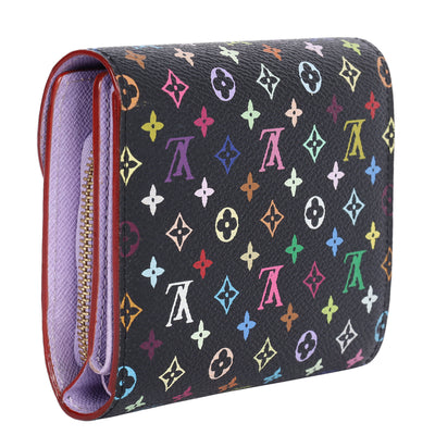Monogram Multicolor Joey Wallet Black