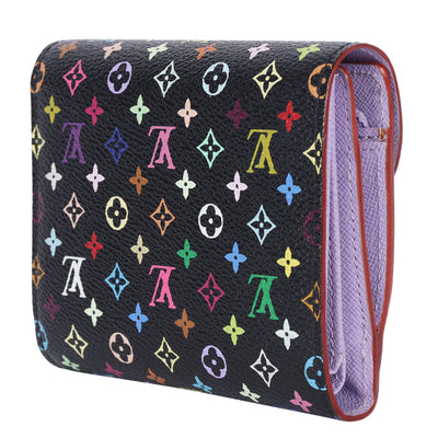 Monogram Multicolor Joey Wallet Black