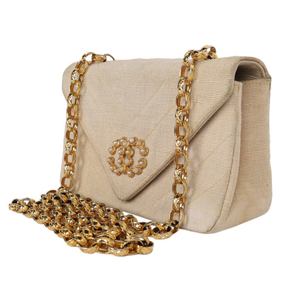 Envelope Front Flap Fabric Cross body Bag