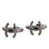 COCO Mark rhinestone earring Metal Ladies