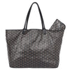 Goyardine St.Louis GM Shoulder Bag Tote Black