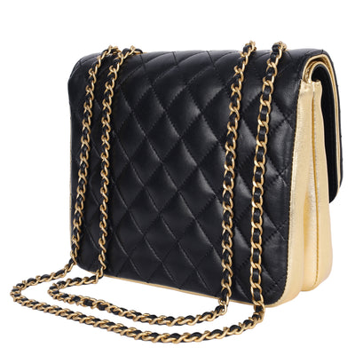 Double Flap Bag Quilted Lambskin Medium
