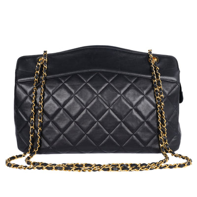 Quilted Lambskin Leather Shoulder Bag