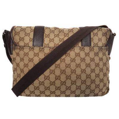 GG Canvas Crossbody Messenger Bag
