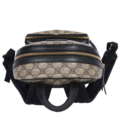 GG Supreme Monogram Bees Small Day Backpack