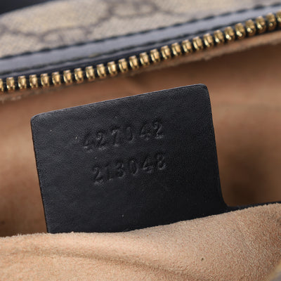 GG Supreme Monogram Bees Small Day Backpack