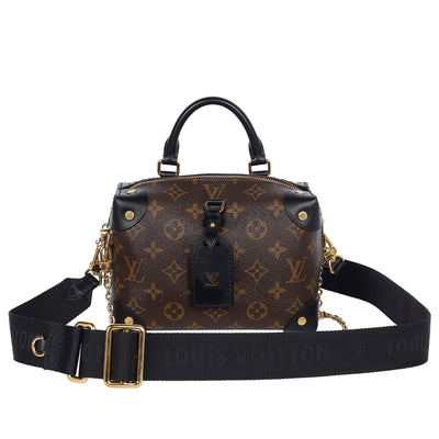 Monogram Petite Malle Souple Black