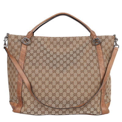 GG Canvas Miss GG Original Top Handle Bag