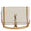 Kate Medium Tassel In Crocodile-Embossed Leather
