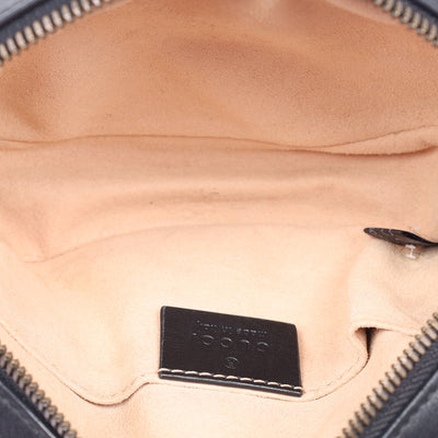 Matelasse GG Marmont Belt Bag 75 30 Black ( Replica Sunglasses Pre Loved)