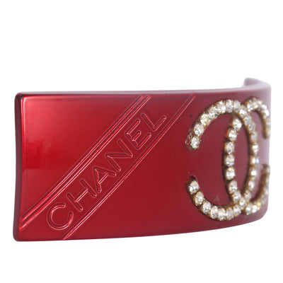 Rhinestone CC Barrette Hair Accessory ( Replica Sunglasses Pre-Owned)