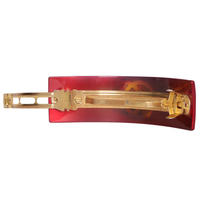 Rhinestone CC Barrette Hair Accessory ( Replica Sunglasses Pre-Owned)