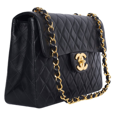 Quilted Jumbo Classic Flap Bag