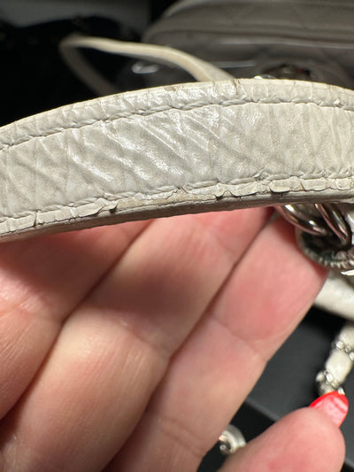 Zip Around Front Flap Backpack Quilted Leather