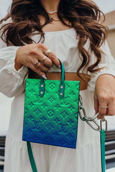 Sac Plat Taurillion Illusion Leather Virgil Abloh