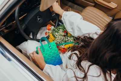 Sac Plat Taurillion Illusion Leather Virgil Abloh