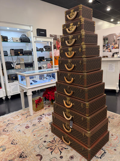 Monogram Alzer 11 Piece Stacking Hard Case Trunks