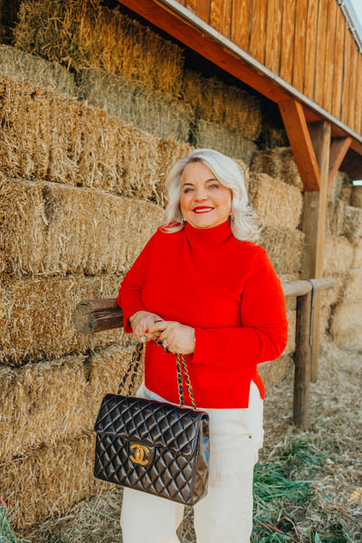 Quilted Jumbo Classic Flap Bag Black