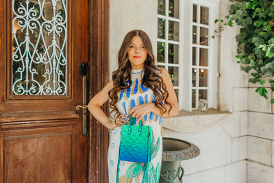 Sac Plat Taurillion Illusion Leather Virgil Abloh