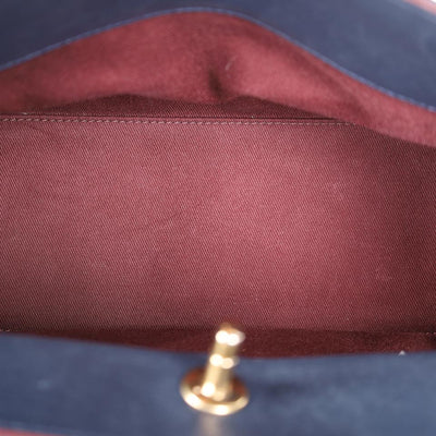 Leather Quilted Cambon Shoulder Bag