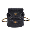 Duma Quilted Lambskin Leather Backpack