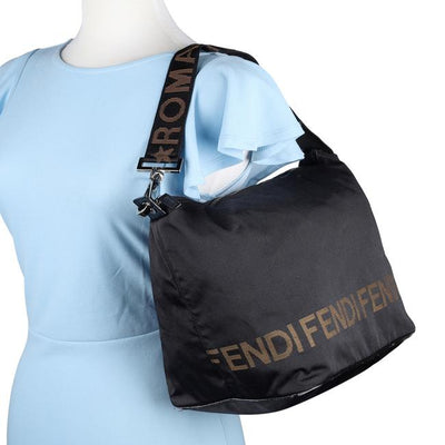 FF Nylon Shoulder Bag