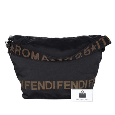 FF Nylon Shoulder Bag