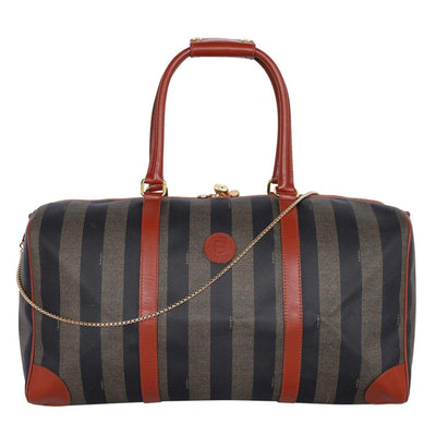 Zucca Striped Duffle Weekend Travel Bag