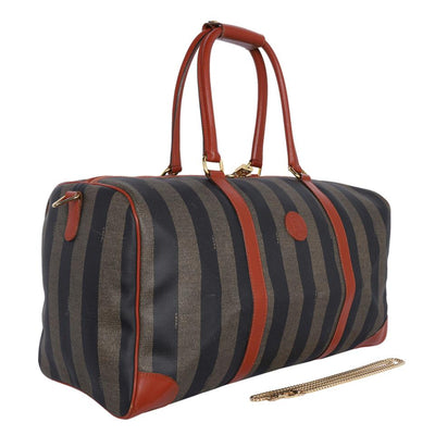 Zucca Striped Duffle Weekend Travel Bag