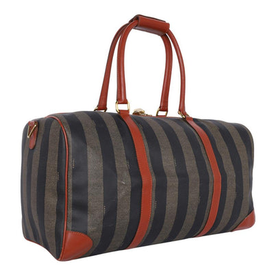 Zucca Striped Duffle Weekend Travel Bag