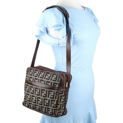 FF Zucca Shoulder Bag