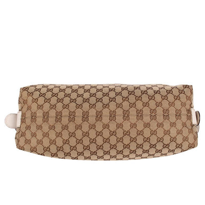 GG Bamboo Leather Satchel Bag