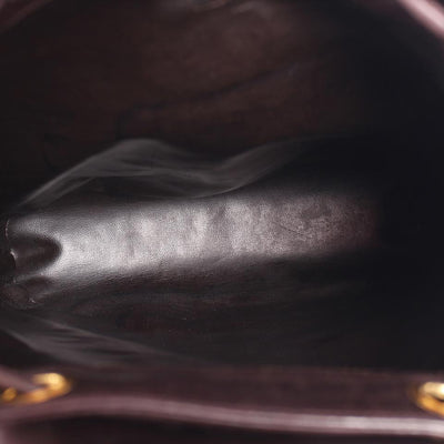 Slingback Backpack Suede Leather